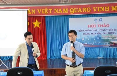 Hội thảo “Tiêu chuẩn chất lượng thiết bị y tế trong mua sắm, đấu thầu”